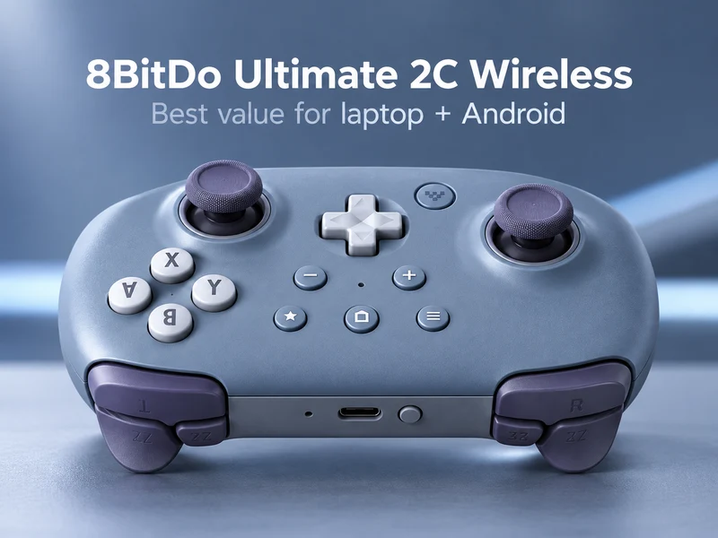 8BitDo Ultimate 2C Wireless untuk laptop Windows dan Android