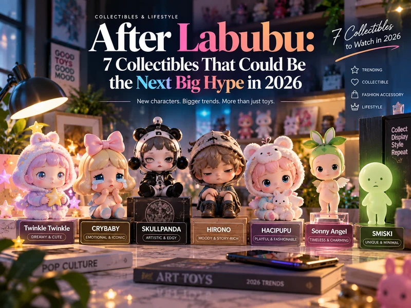 Seven collectible characters to watch after Labubu in 2026