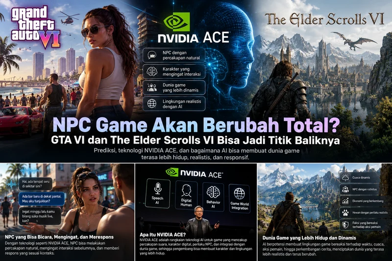 Prediksi AI NPC dan dunia open-world yang lebih dinamis