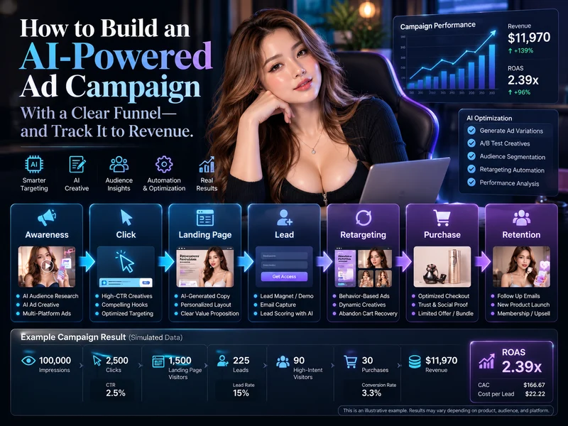 How to Build an AI-Powered Ad Campaign With a Clear Funnel—and Track It to Revenue
