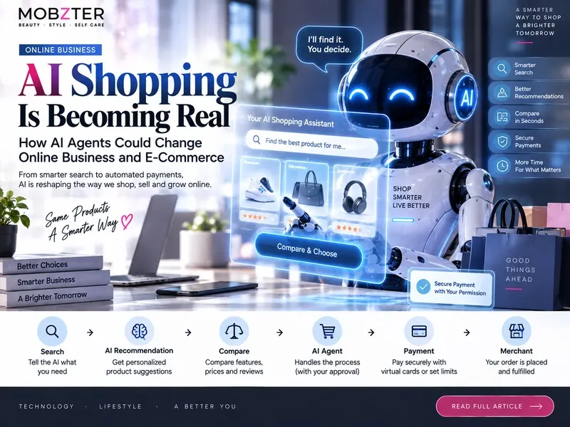 AI shopping and online business workflow
