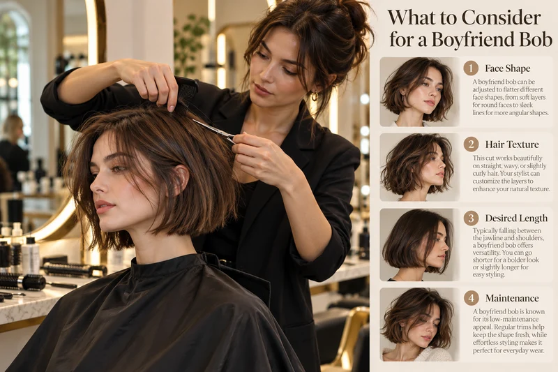 Boyfriend bob salon guide for length texture and maintenance