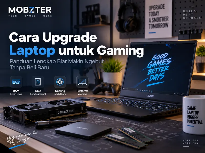 Cara memilih laptop gaming berdasarkan TGP VRAM dan GPU