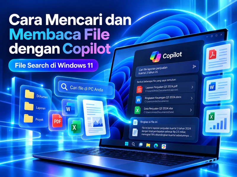 Cara mencari dan membaca file dengan Copilot di Windows 11