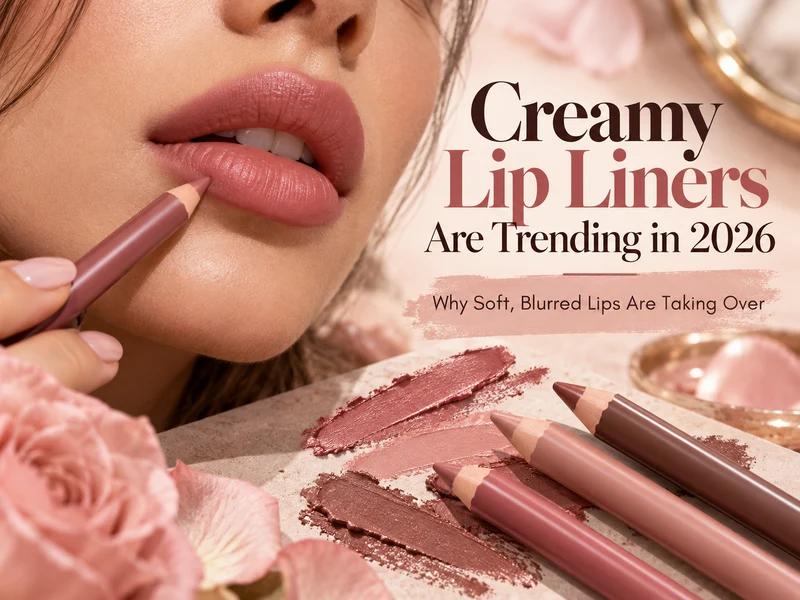 Creamy Lip Liners Are Trending in 2026: Why Soft, Blurred Lips Are Taking Over