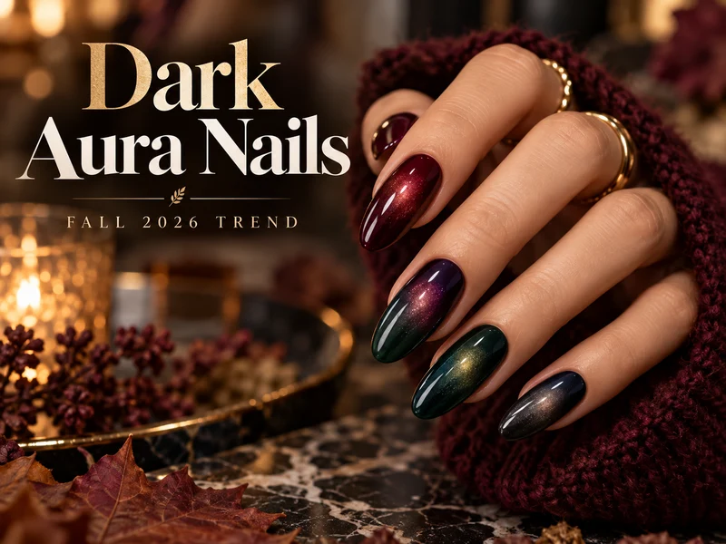 Dark Aura Nails for Fall 2026: Colors, Designs and How to Wear the Trend