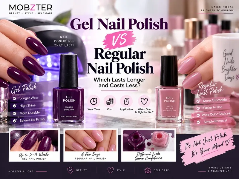 Cost comparison between gel nail polish and regular nail polish