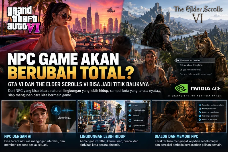 Prediksi GTA VI The Elder Scrolls VI dan AI NPC
