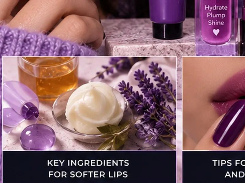 Hydrating lip product ingredients for dry lips
