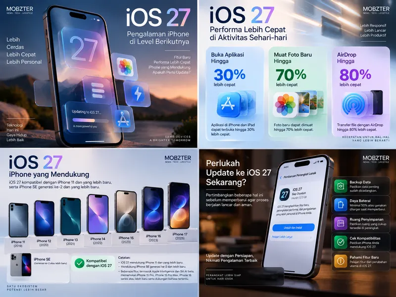 iOS 27 Resmi Tersedia: Fitur Baru, iPhone yang Mendukung, dan Perlukah Update Sekarang?
