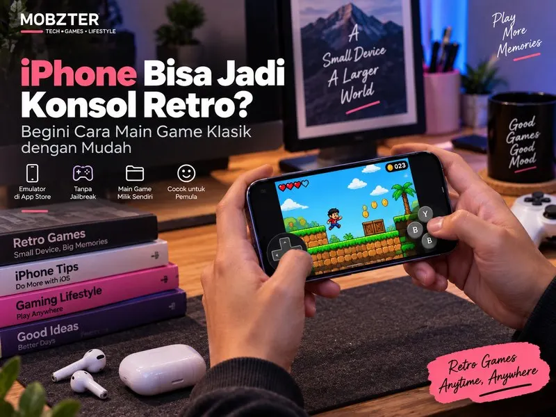 iPhone Bisa Jadi Konsol Retro? Begini Cara Main Game Klasik dengan Mudah
