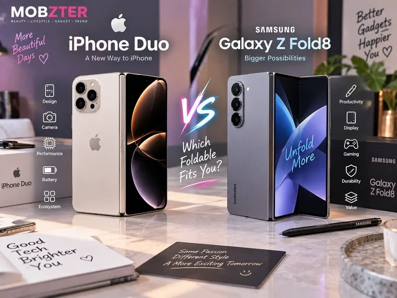 Perbandingan kamera dan performa iPhone Duo dan Galaxy Z Fold8