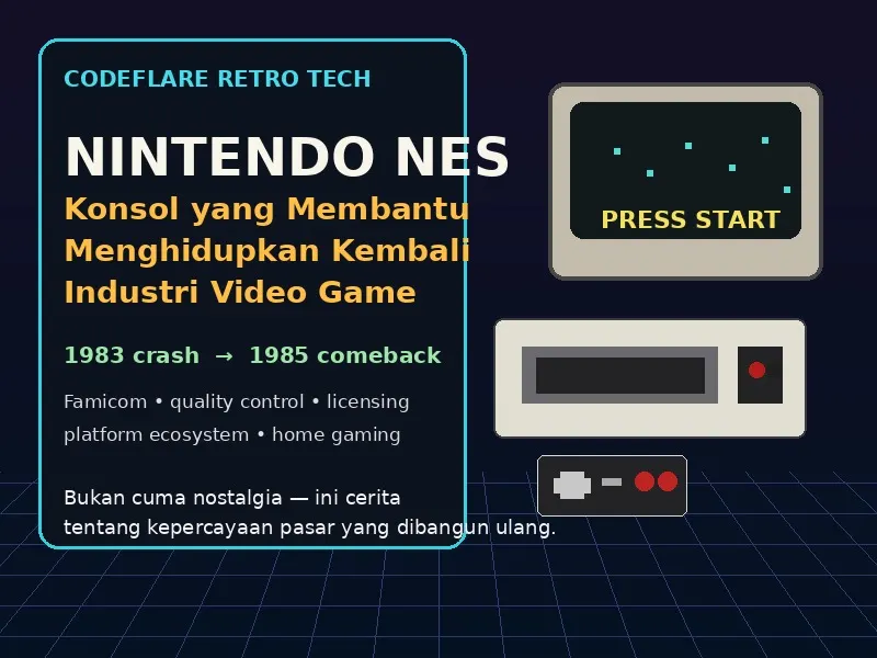 Nintendo NES: Konsol yang Membantu Menyelamatkan Industri Video Game