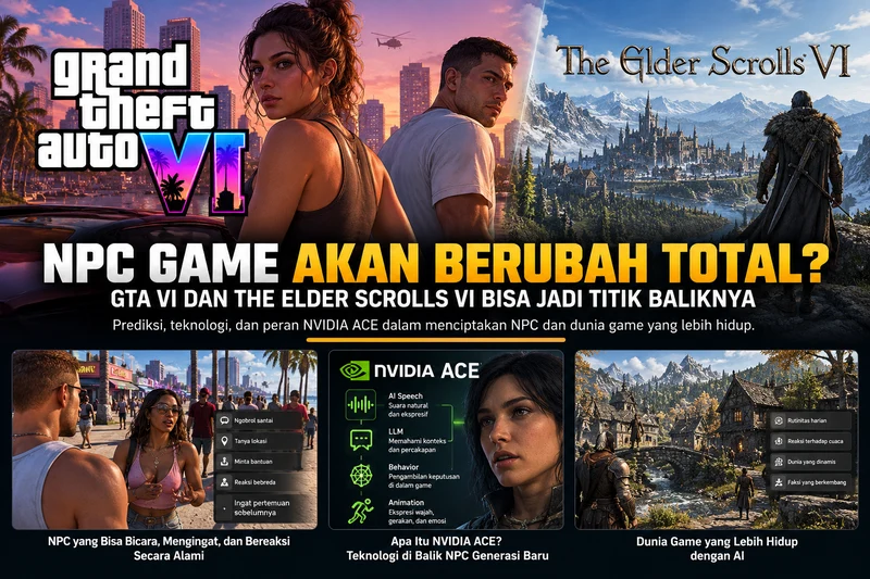 NPC Game Akan Berubah Total? GTA VI dan The Elder Scrolls VI Bisa Jadi Titik Baliknya
