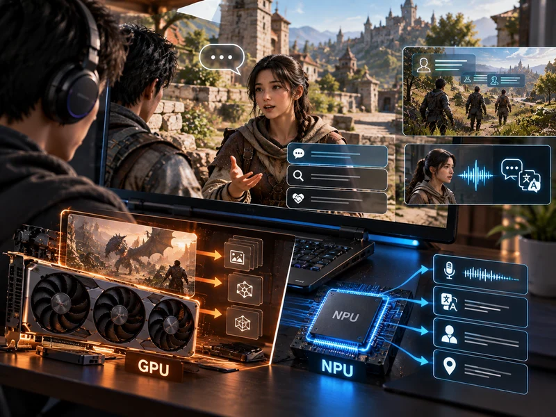 Kalau Game Punya NPC AI, yang Kerja NPU atau GPU? Ini Bedanya