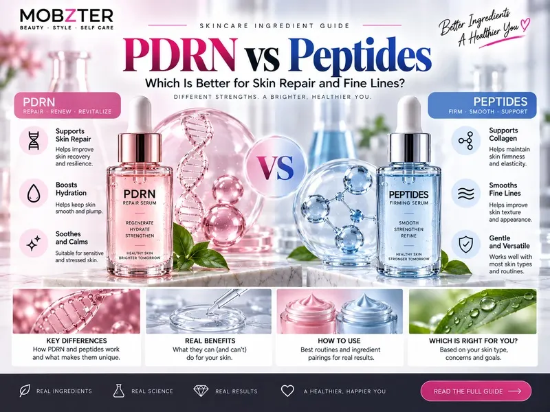 Research evidence for PDRN vs peptides