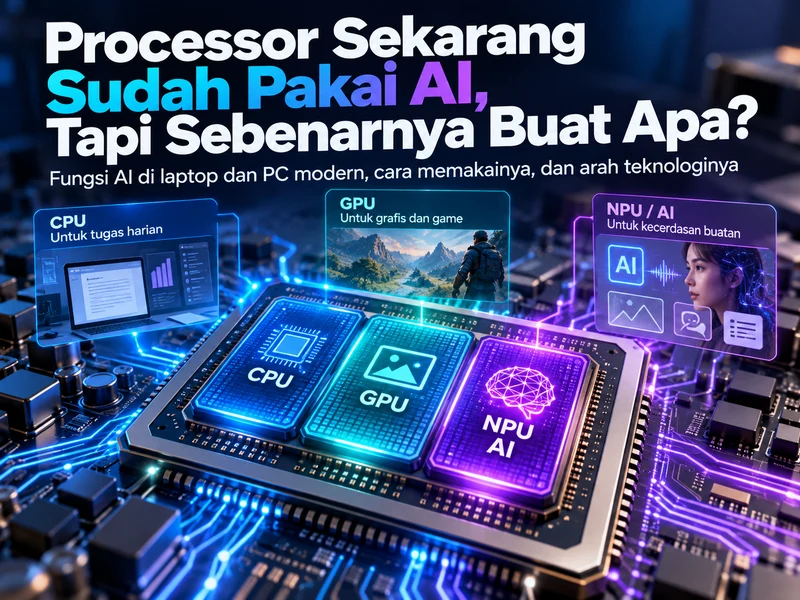 Processor Sekarang Sudah Pakai AI, Tapi Sebenarnya Buat Apa?