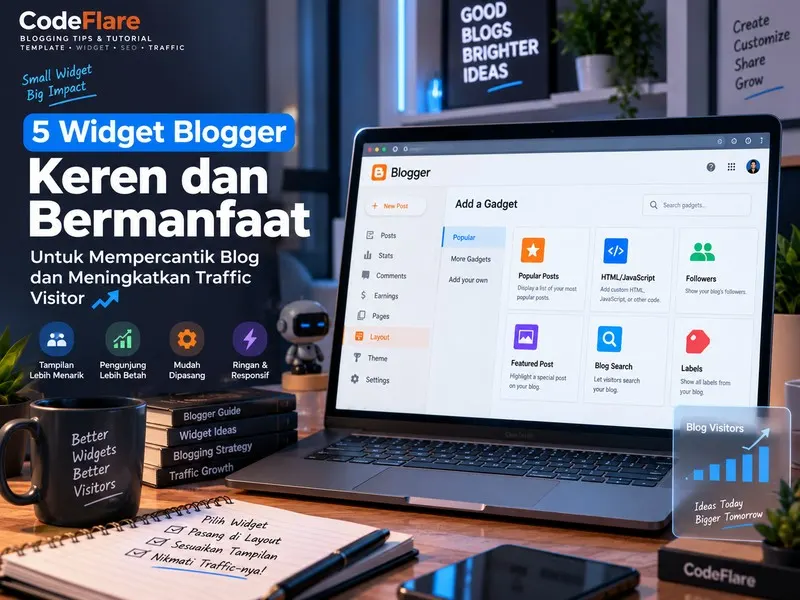 Cara Membuat Related Posts Widget Blogger Native JavaScript Tanpa jQuery