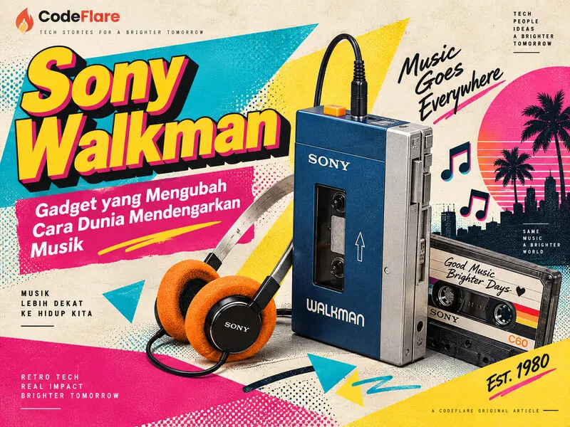 Sony Walkman: Gadget yang Mengubah Cara Dunia Mendengarkan Musik